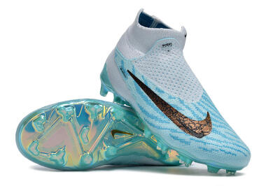 Unisex Nike Phantom GX Elite FG Football Boots - Jade/Black/Gold