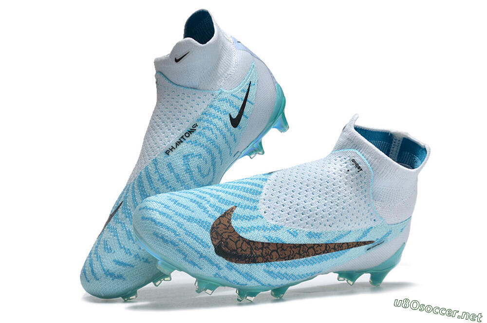 Unisex Nike Phantom GX Elite FG Football Boots - Jade/Black/Gold 6