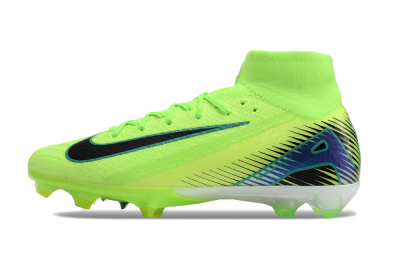 Unisex Nike Air Zoom Mercurial Superfly 10 Elite FG Football Boots - Yellow/Blue/Black