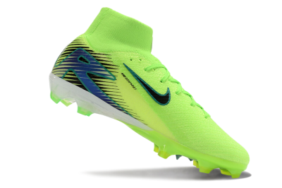 Unisex Nike Air Zoom Mercurial Superfly 10 Elite FG Football Boots - Yellow/Blue/Black