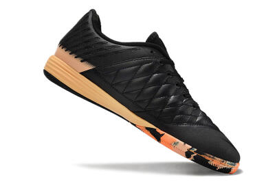 Unisex Nike Lunar Gato 2 IC Football Shoes - Black/White/Yellow