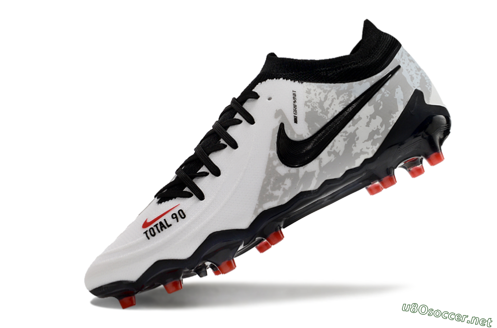 Men's Nike Phantom Luna Elite AG Football Boots - White/Grey/Black/Red 5