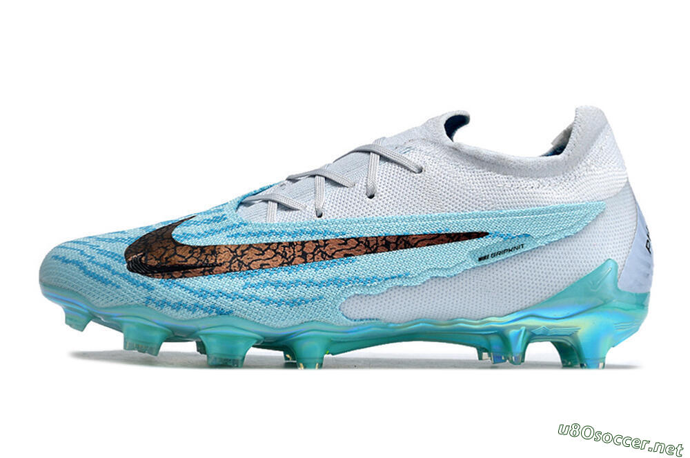 Unisex Nike Phantom GX Elite FG Football Boots - Jade/Black/Gold 0
