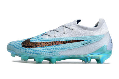 Unisex Nike Phantom GX Elite FG Football Boots - Jade/Black/Gold