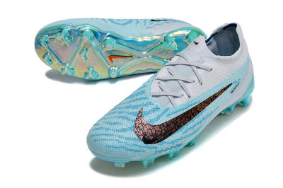 Unisex Nike Phantom GX Elite FG Football Boots - Jade/Black/Gold
