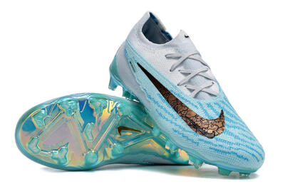 Unisex Nike Phantom GX Elite FG Football Boots - Jade/Black/Gold