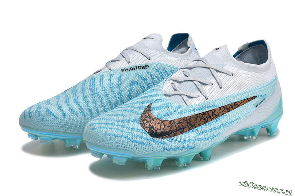 Unisex Nike Phantom GX Elite FG Football Boots - Jade/Black/Gold 5