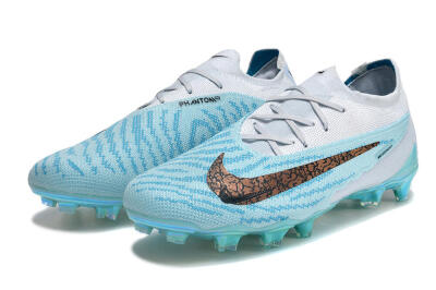 Unisex Nike Phantom GX Elite FG Football Boots - Jade/Black/Gold