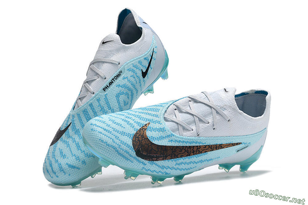Unisex Nike Phantom GX Elite FG Football Boots - Jade/Black/Gold 6