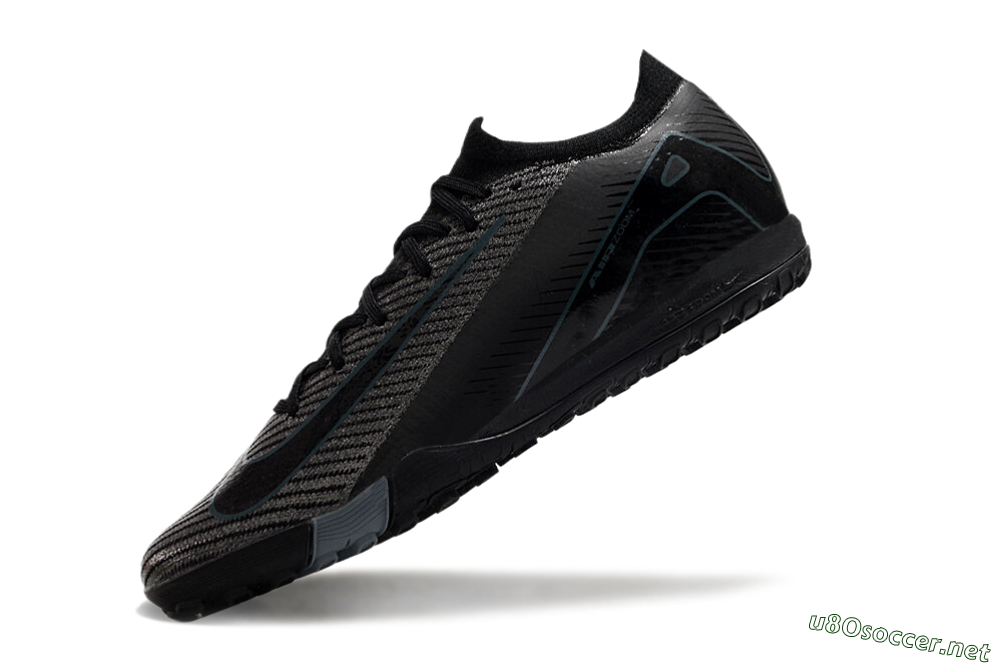 Men's Nike Air Zoom Mercurial Vapor 16 Elite TF Football Shoes - Silver/Black/Blue 5