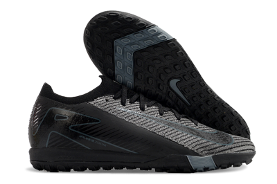 Men's Nike Air Zoom Mercurial Vapor 16 Elite TF Football Shoes - Silver/Black/Blue