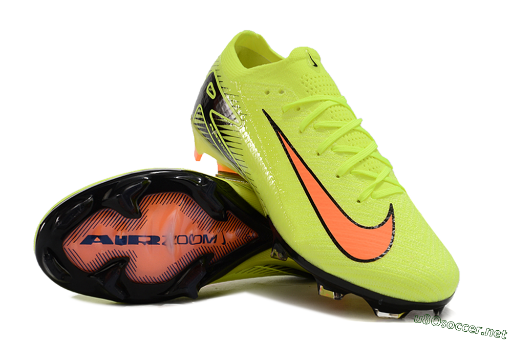 Unisex Nike Air Zoom Mercurial Vapor 16 Elite FG Football Boots - Yellow/Orange/Black 3