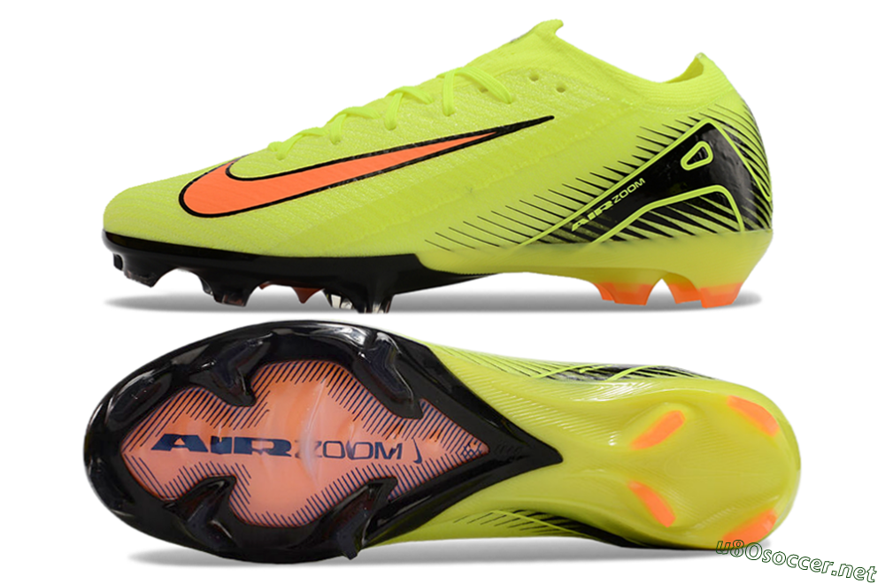 Unisex Nike Air Zoom Mercurial Vapor 16 Elite FG Football Boots - Yellow/Orange/Black 1