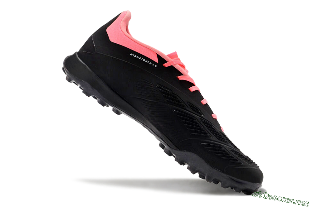 Men's Adidas Predator 24 Elite TF Football Shoes - Black/White/Red 4