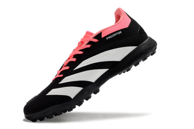 Men's Adidas Predator 24 Elite TF Football Shoes - Black/White/Red