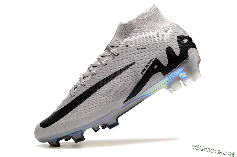 Unisex Nike Air Zoom Mercurial Superfly 9 Elite FG Football Boots - Purple/Black/Gold 5