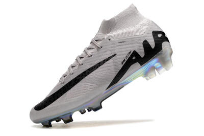 Unisex Nike Air Zoom Mercurial Superfly 9 Elite FG Football Boots - Purple/Black/Gold