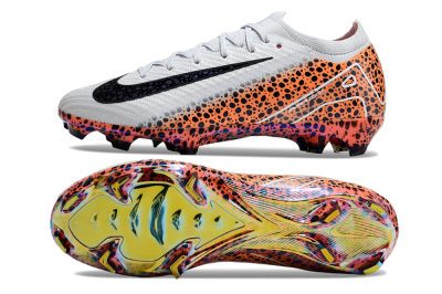 Men's Nike Air Zoom Mercurial Vapor 16 Elite FG Football Boots - Grey/Black/Leopard