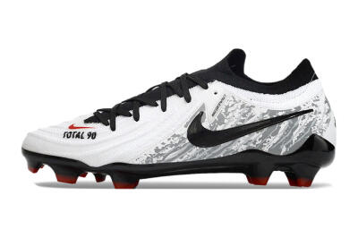 Men's Nike Phantom Luna Elite FG Football Boots - White/Red/Black/Grey