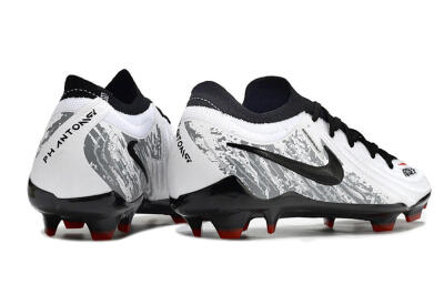 Men's Nike Phantom Luna Elite FG Football Boots - White/Red/Black/Grey