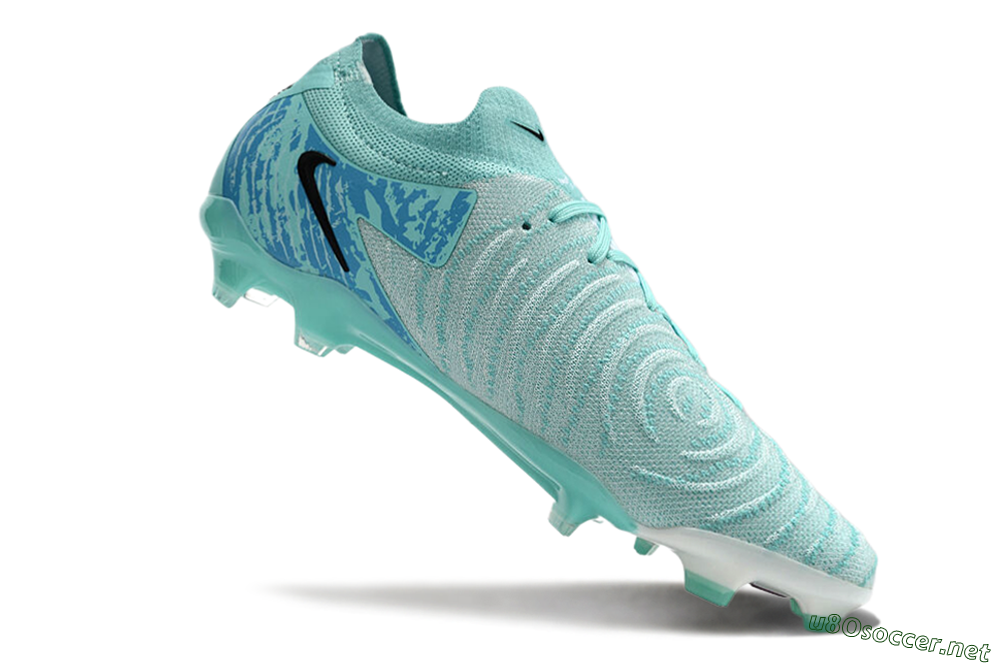 Unisex Nike Phantom Luna 2 Elite LV8 FG Football Boots - Jade/Black/Purple 4