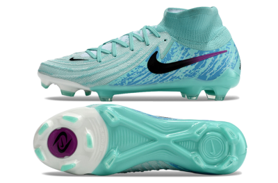 Unisex Nike Phantom Luna 2 Elite LV8 FG Football Boots - Jade/Black/Purple