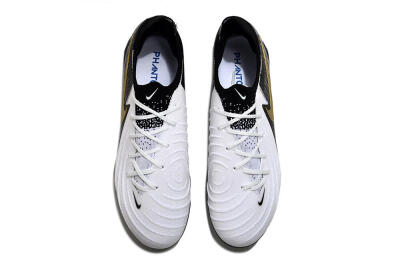 Men's Nike Phantom Luna Elite AG Football Boots - White/Black/Gold