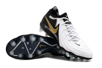 Men's Nike Phantom Luna Elite AG Football Boots - White/Black/Gold