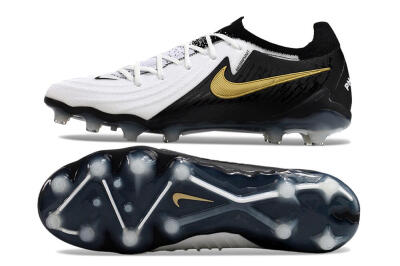 Men's Nike Phantom Luna Elite AG Football Boots - White/Black/Gold