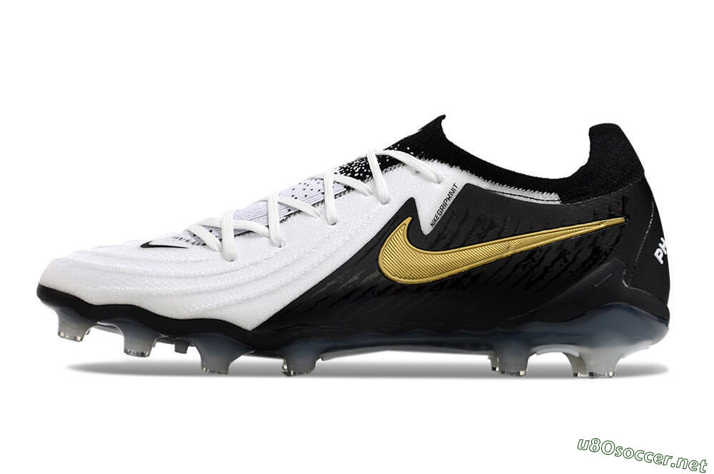 Men's Nike Phantom Luna Elite AG Football Boots - White/Black/Gold 0