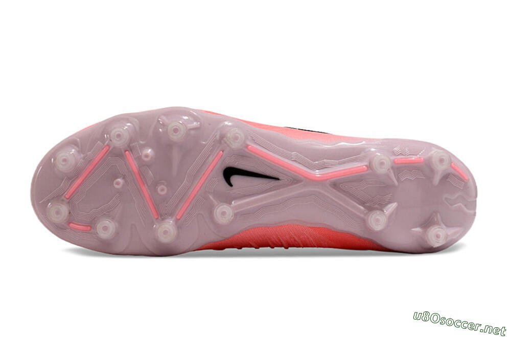 Men's Nike Phantom Luna Elite AG Football Boots - Pink/Black/White 5