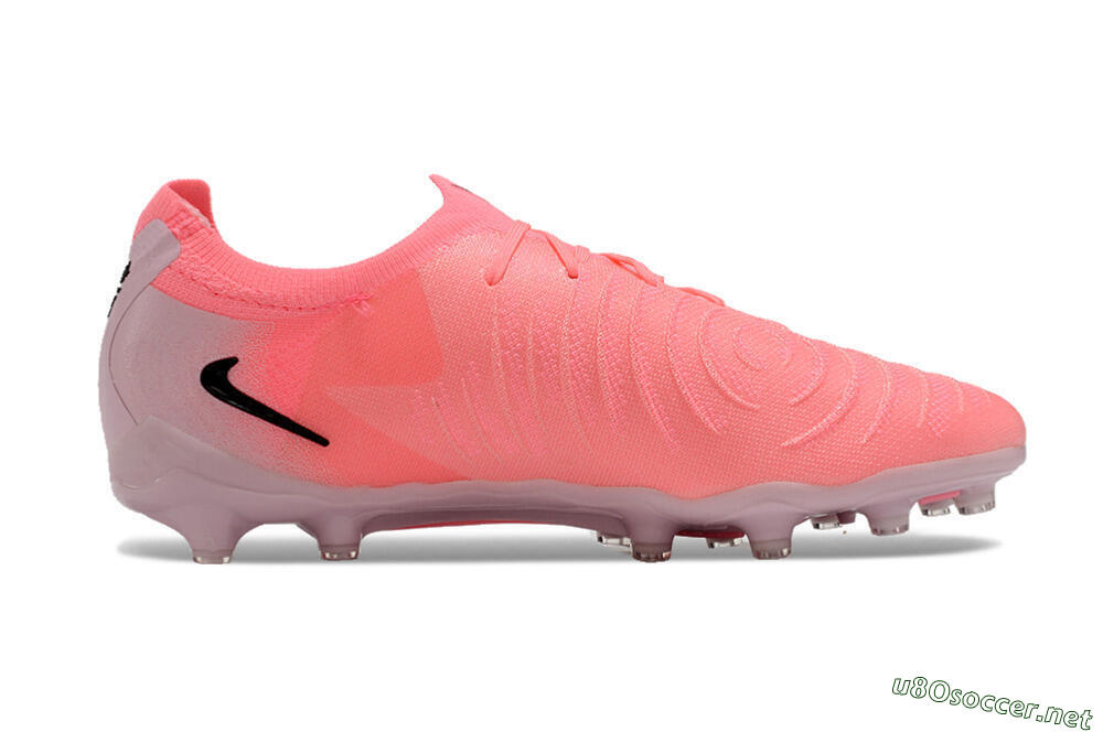 Men's Nike Phantom Luna Elite AG Football Boots - Pink/Black/White 6