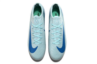 Unisex Nike Air Zoom Mercurial Vapor 16 Elite AG Football Boots - Jade/Beige/Blue