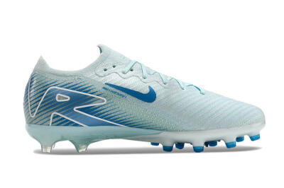 Unisex Nike Air Zoom Mercurial Vapor 16 Elite AG Football Boots - Jade/Beige/Blue