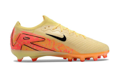 Unisex Nike Air Zoom Mercurial Vapor 16 Elite AG Football Boots - Yellow/Black/Orange
