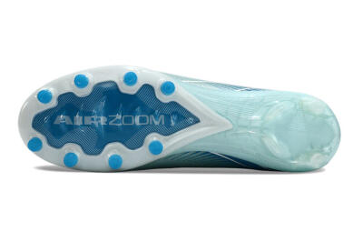 Unisex Nike Air Zoom Mercurial Superfly 10 Elite AG Football Boots - Jade/Beige/Blue