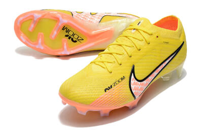 Men's Nike Air Zoom Mercurial Vapor 15 Elite FG Football Boots - Yellow/Pink