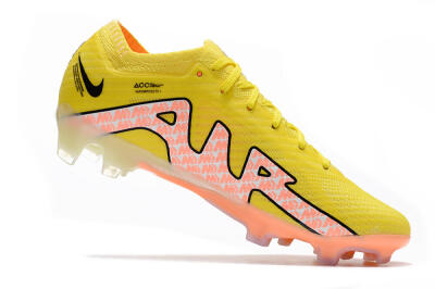 Men's Nike Air Zoom Mercurial Vapor 15 Elite FG Football Boots - Yellow/Pink