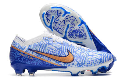 Unisex Nike Air Zoom Mercurial Vapor 15 Elite FG Football Boots - Blue/White/Red
