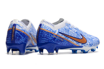 Unisex Nike Air Zoom Mercurial Vapor 15 Elite FG Football Boots - Blue/White/Red