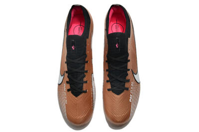 Men's Nike Air Zoom Mercurial Vapor 15 Elite FG Football Boots - Gold/White/Black