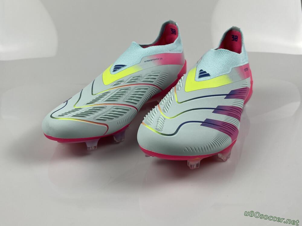 Men's Adidas Predator Accuracy+ FG Football Boots - Blue/Purple/Pink