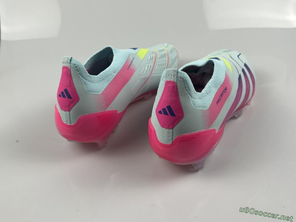 Men's Adidas Predator Accuracy+ FG Football Boots - Blue/Purple/Pink