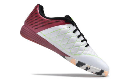 Unisex Nike Lunar Gato 2 IC Football Shoes - White/Red/Black
