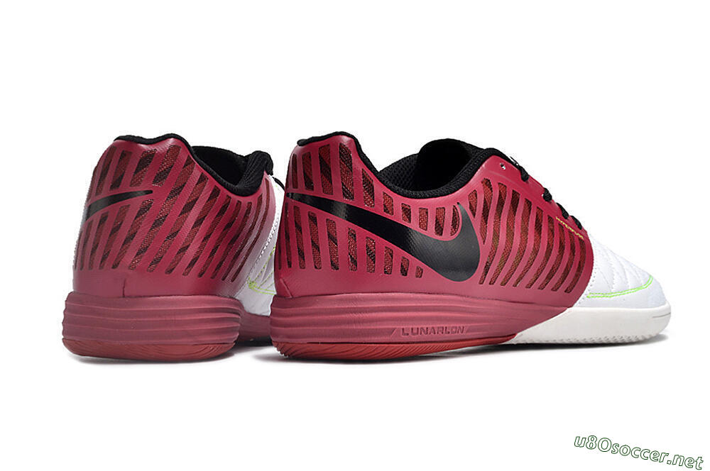 Unisex Nike Lunar Gato 2 IC Football Shoes - White/Red/Black 6