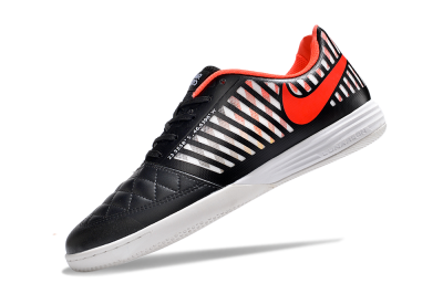 Unisex Nike Lunar Gato 2 IC Football Shoes - Black/White/Red