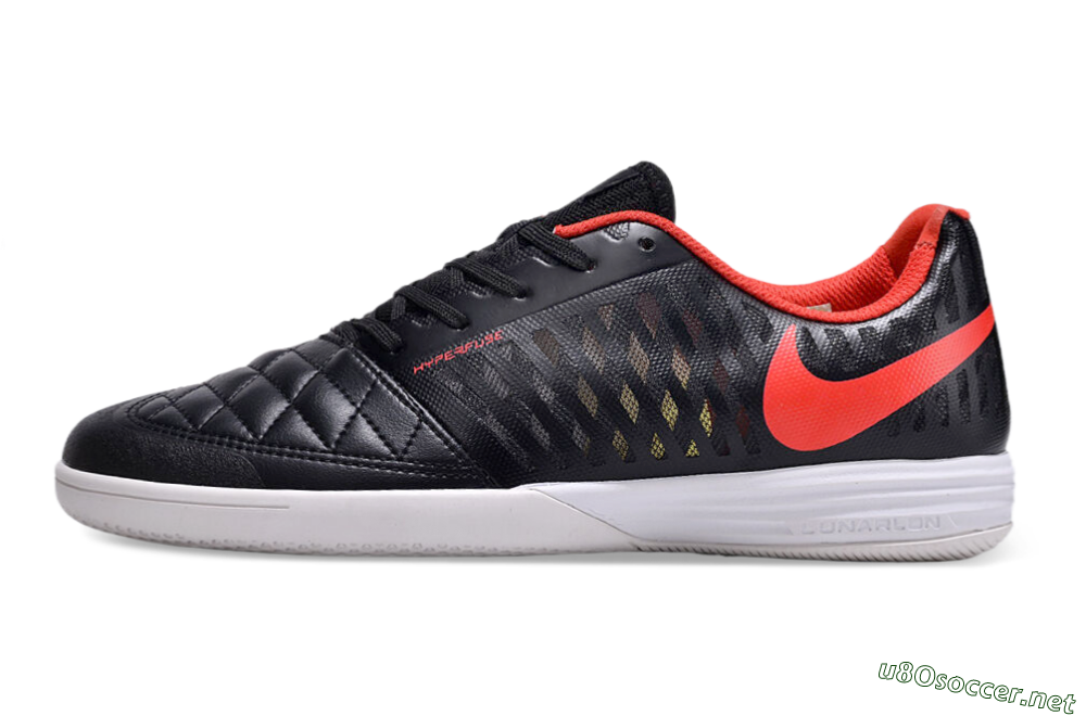 Unisex Nike Lunar Gato 2 IC Football Shoes - Black/Red/White 0