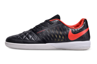 Unisex Nike Lunar Gato 2 IC Football Shoes - Black/Red/White