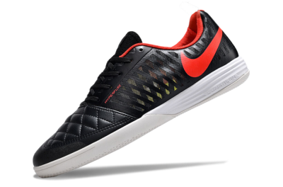 Unisex Nike Lunar Gato 2 IC Football Shoes - Black/Red/White