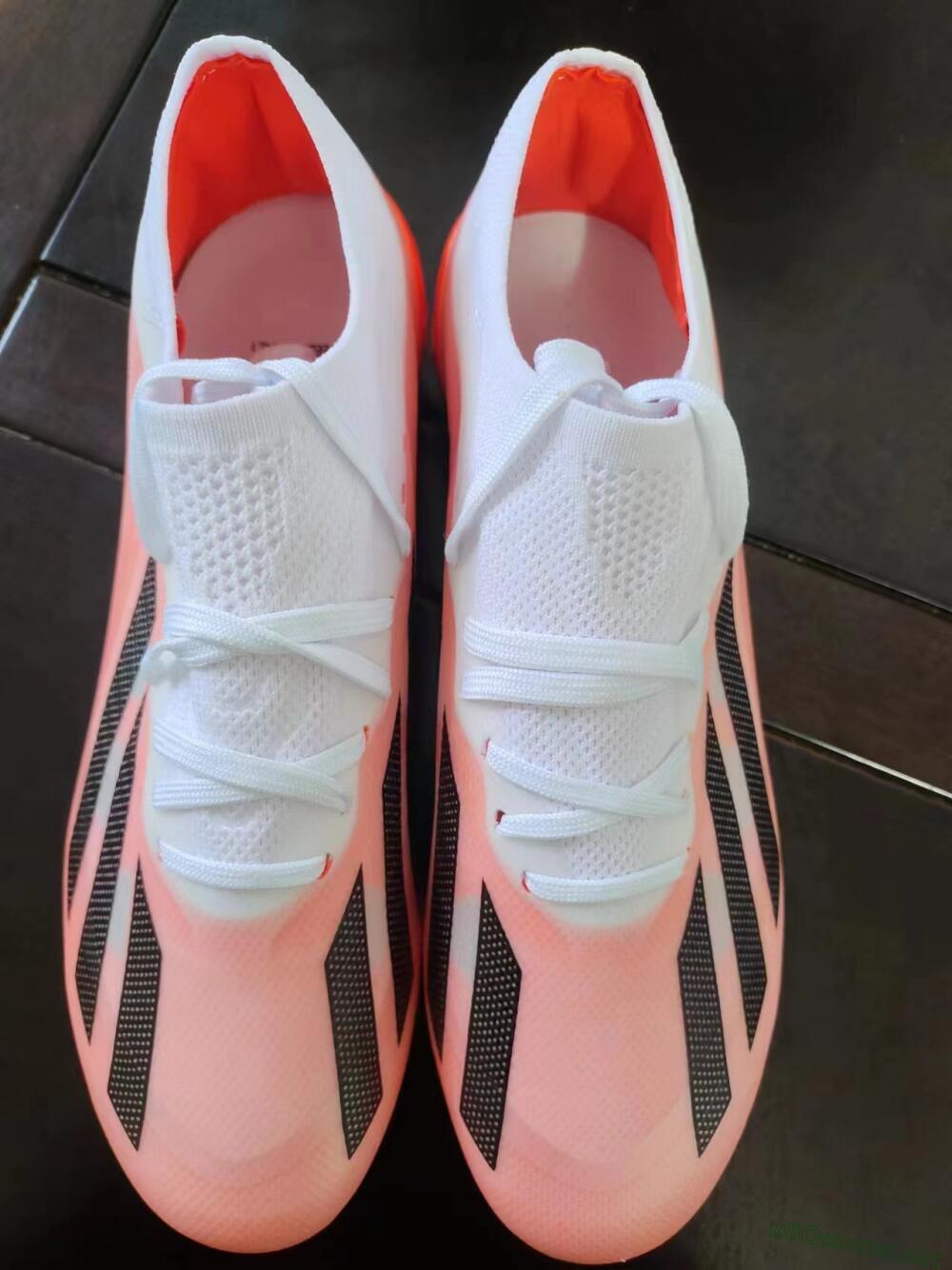 Men's Adidas X Crazyfast.1 FG Football Boots - White/Red/Black